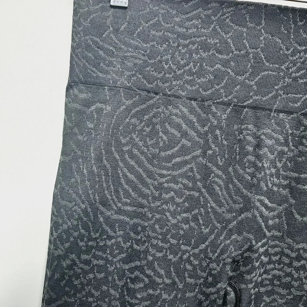 Gymshark grey print seamless leggings L - Picture 4 of 9